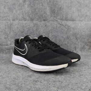 Nike Shoes Kids 6.5 Sneakers Athletic Star Runner Sport Trainer Active Black Low